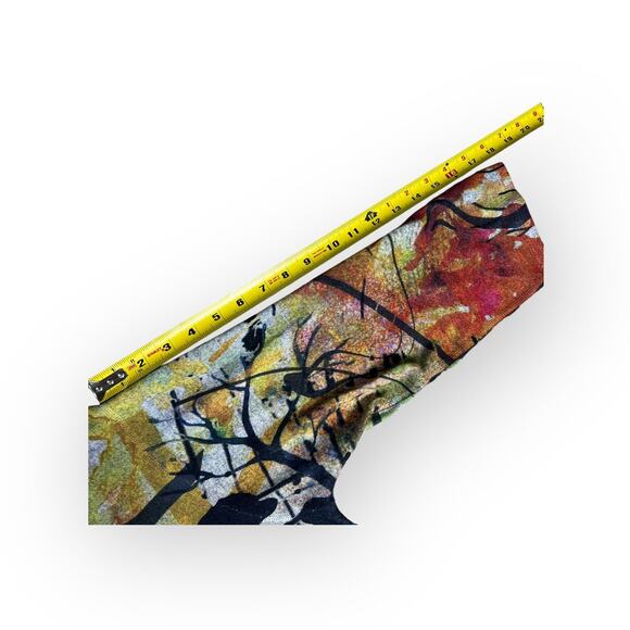 Et Lois Asymetrical Print V Neck Women's Sweater - Picture 2 of 8